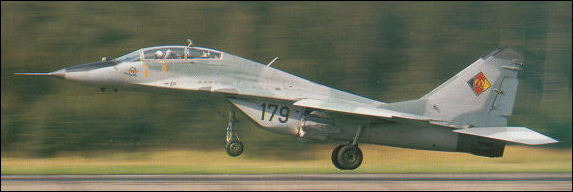 A MiG-29UB 'Fulcrum-B'